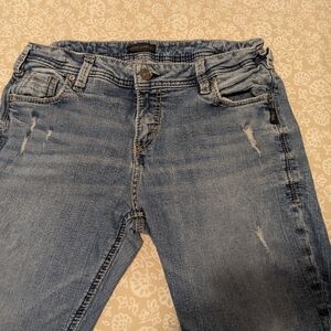 Silver Jeans Distressed 33x29